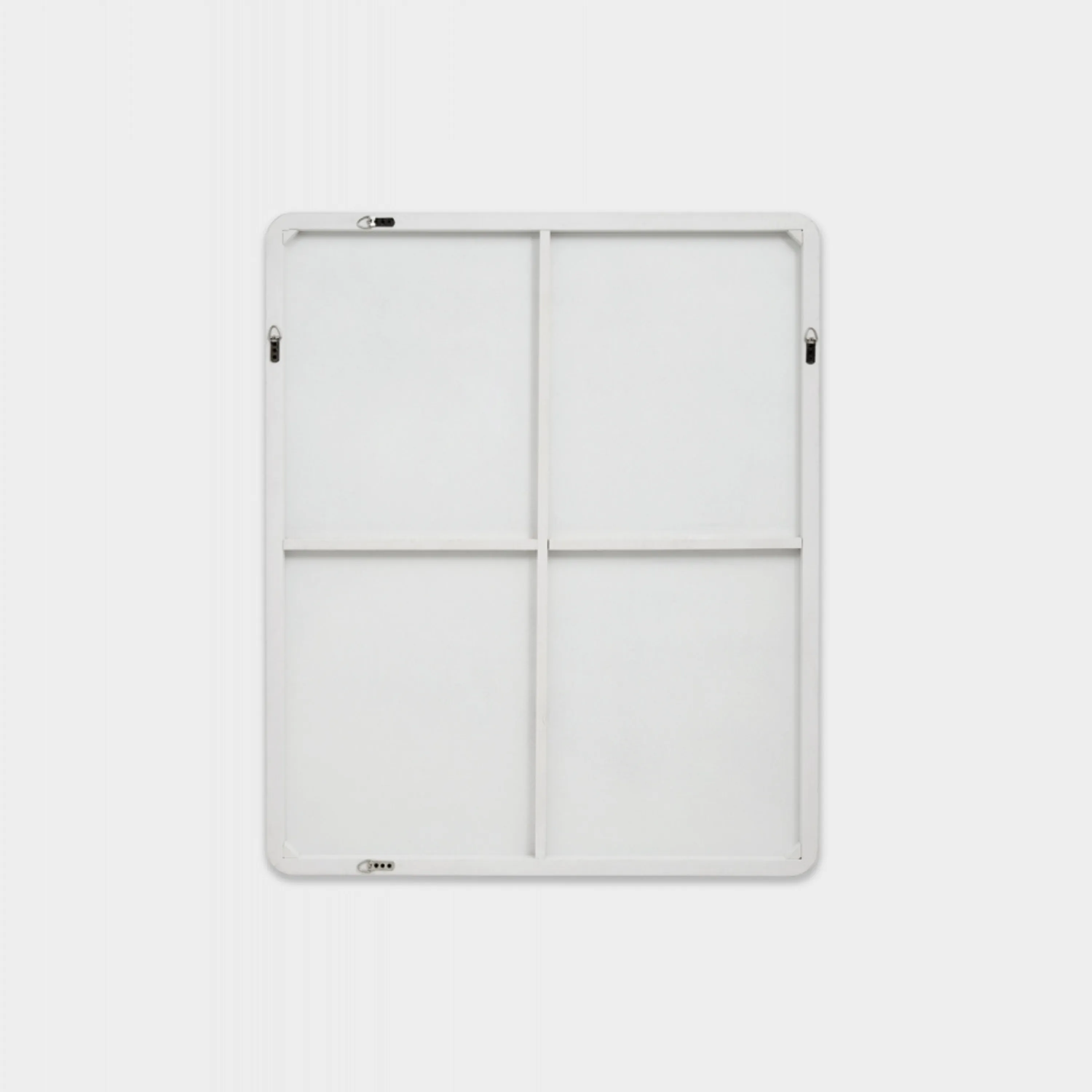 Flynn Curve Rectangle Mirror - Mid Grey Medium 100cm x 120cm