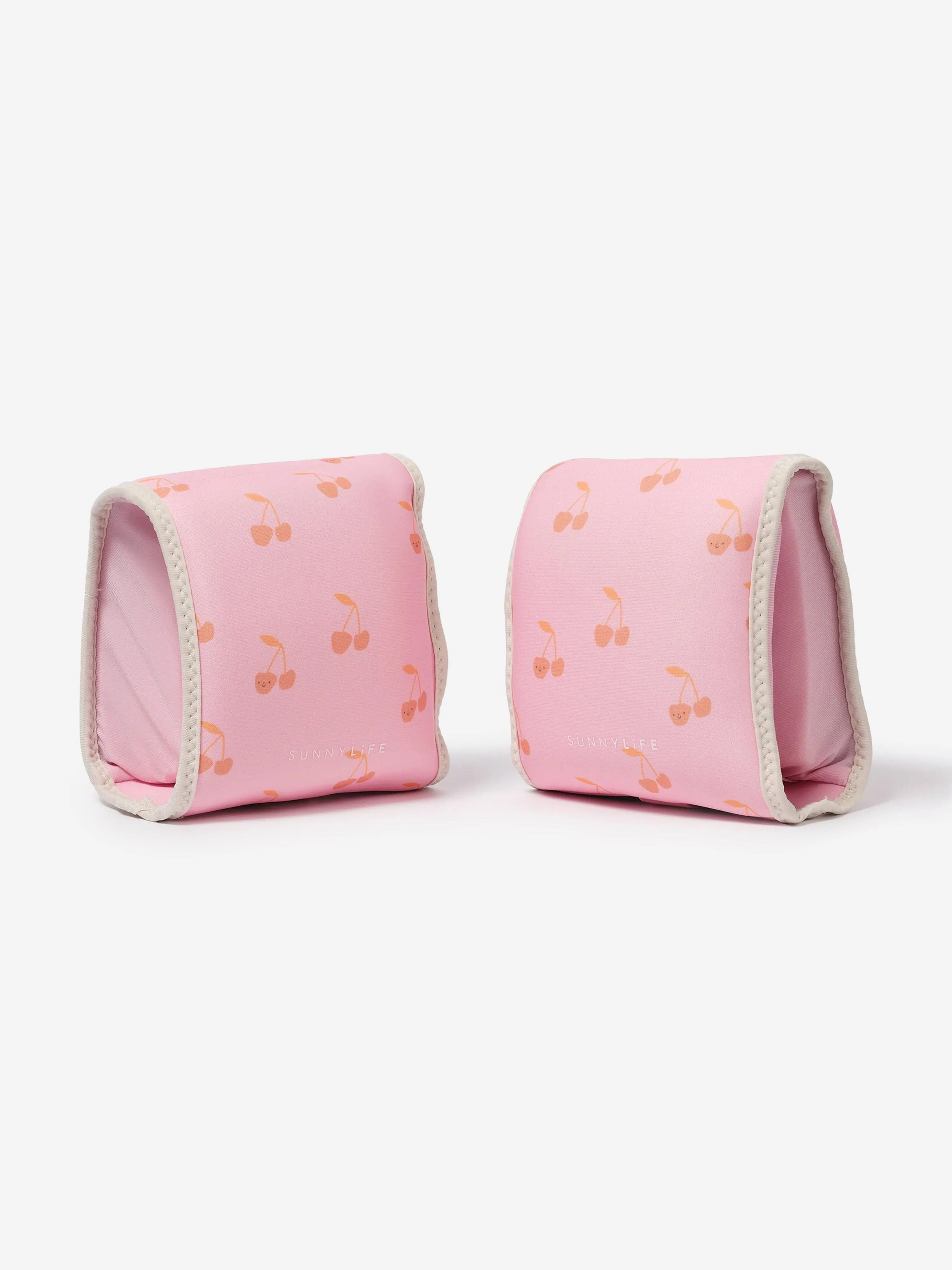 Girls Neoprene Arm Bands Cotton Candy Cherry in Pink (30cm)