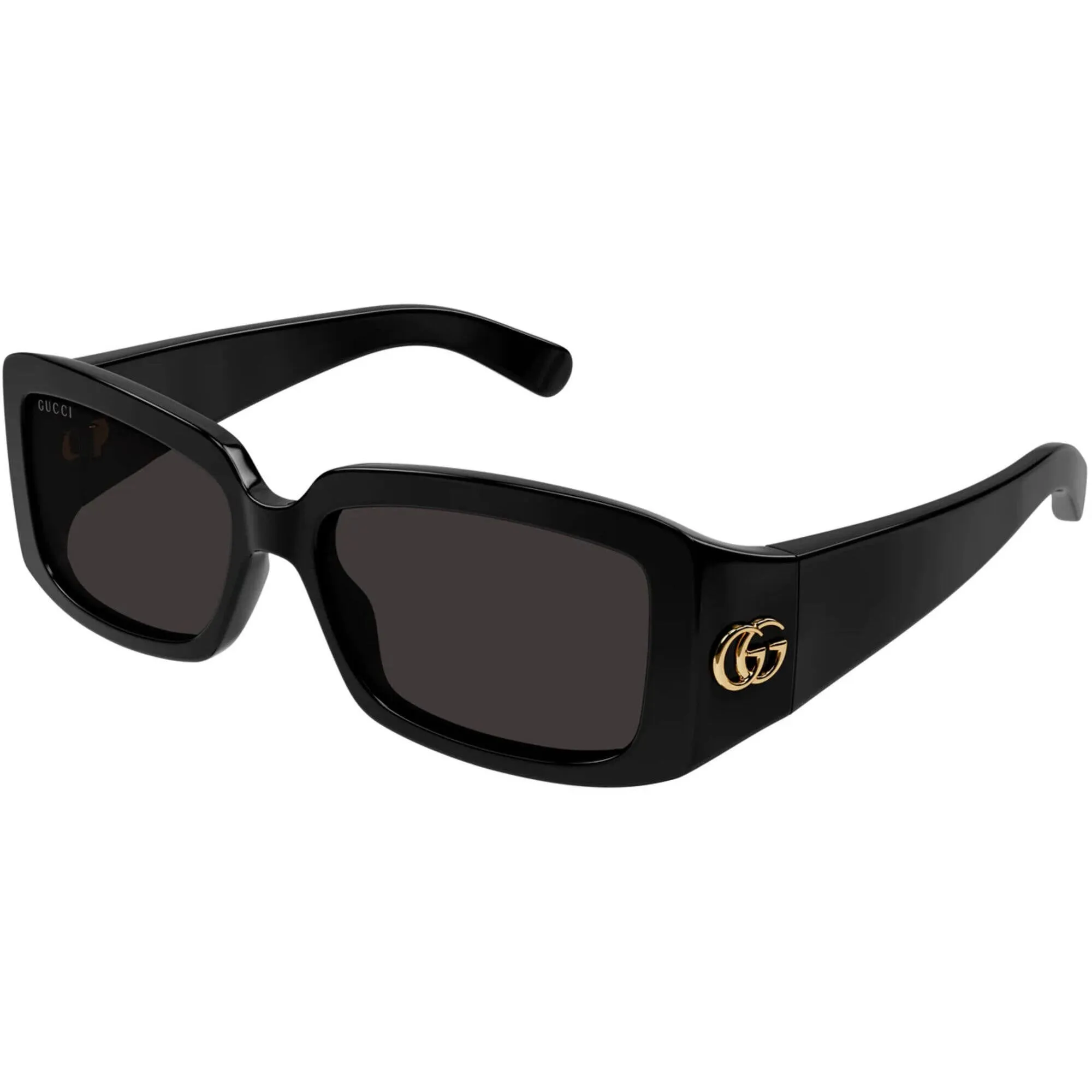 Gucci Women's Sunglasses - Black Injected Plastic Rectangular Frame | GG1403SK 001
