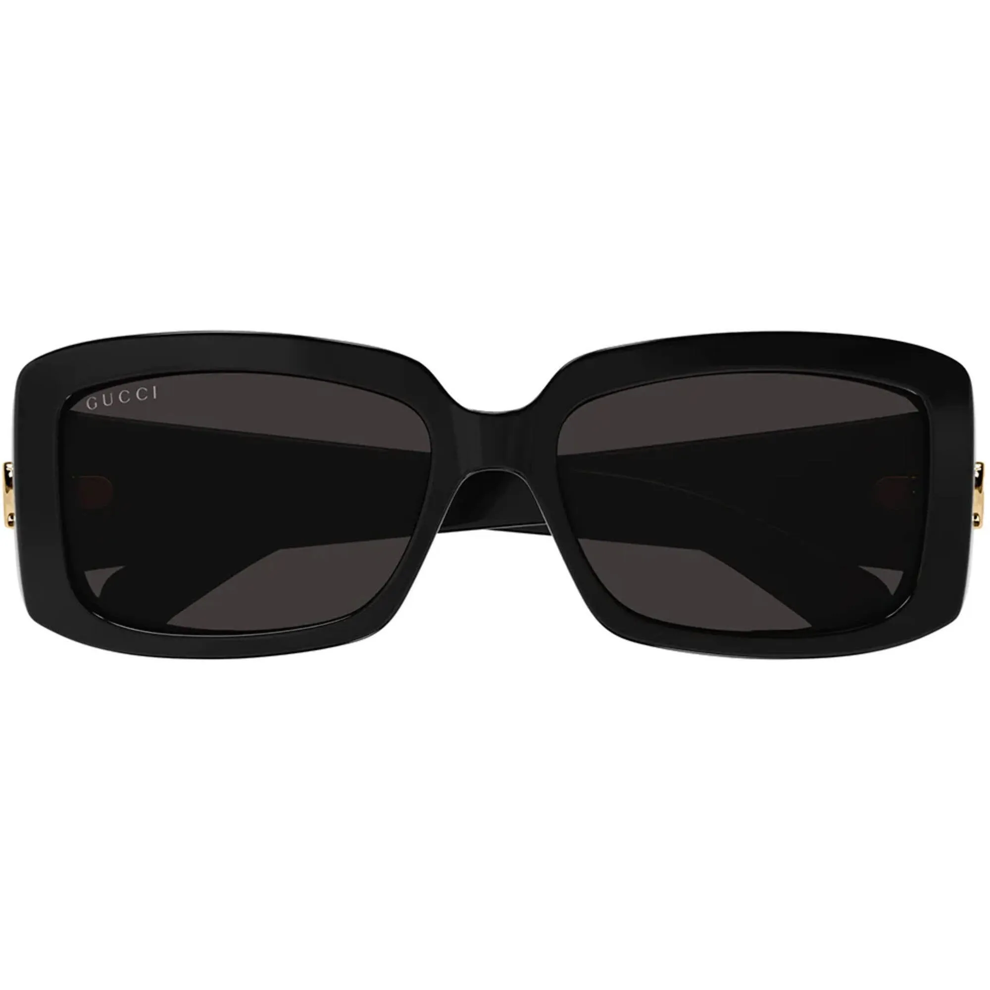 Gucci Women's Sunglasses - Black Injected Plastic Rectangular Frame | GG1403SK 001