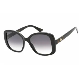 Gucci Women's Sunglasses - Black Injected Propionate Cat Eye Shape Frame | GG0762S 001