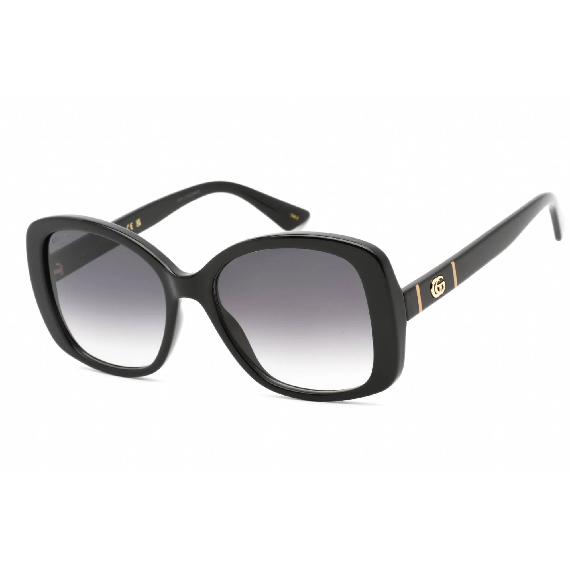 Gucci Women's Sunglasses - Black Injected Propionate Cat Eye Shape Frame | GG0762S 001