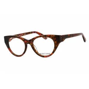 Guess By Marciano Women's Eyeglasses - Pink/Other Acetate Cat Eye Frame | GM0362-S 074