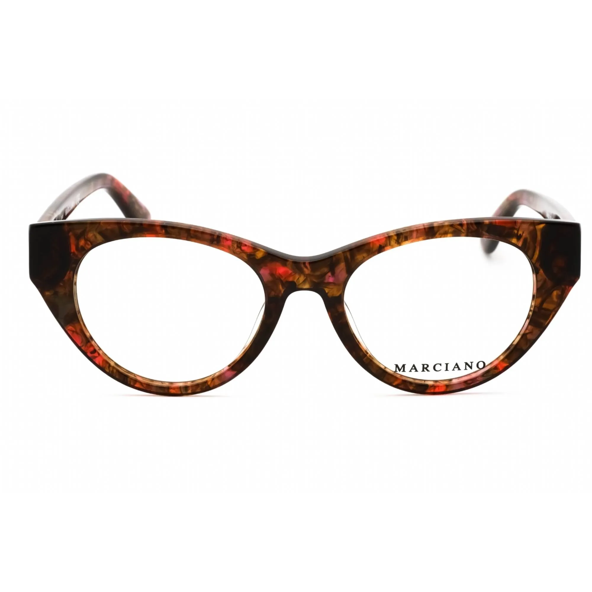 Guess By Marciano Women's Eyeglasses - Pink/Other Acetate Cat Eye Frame | GM0362-S 074