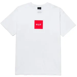 Huf Essentials Box Logo T-Shirt - White