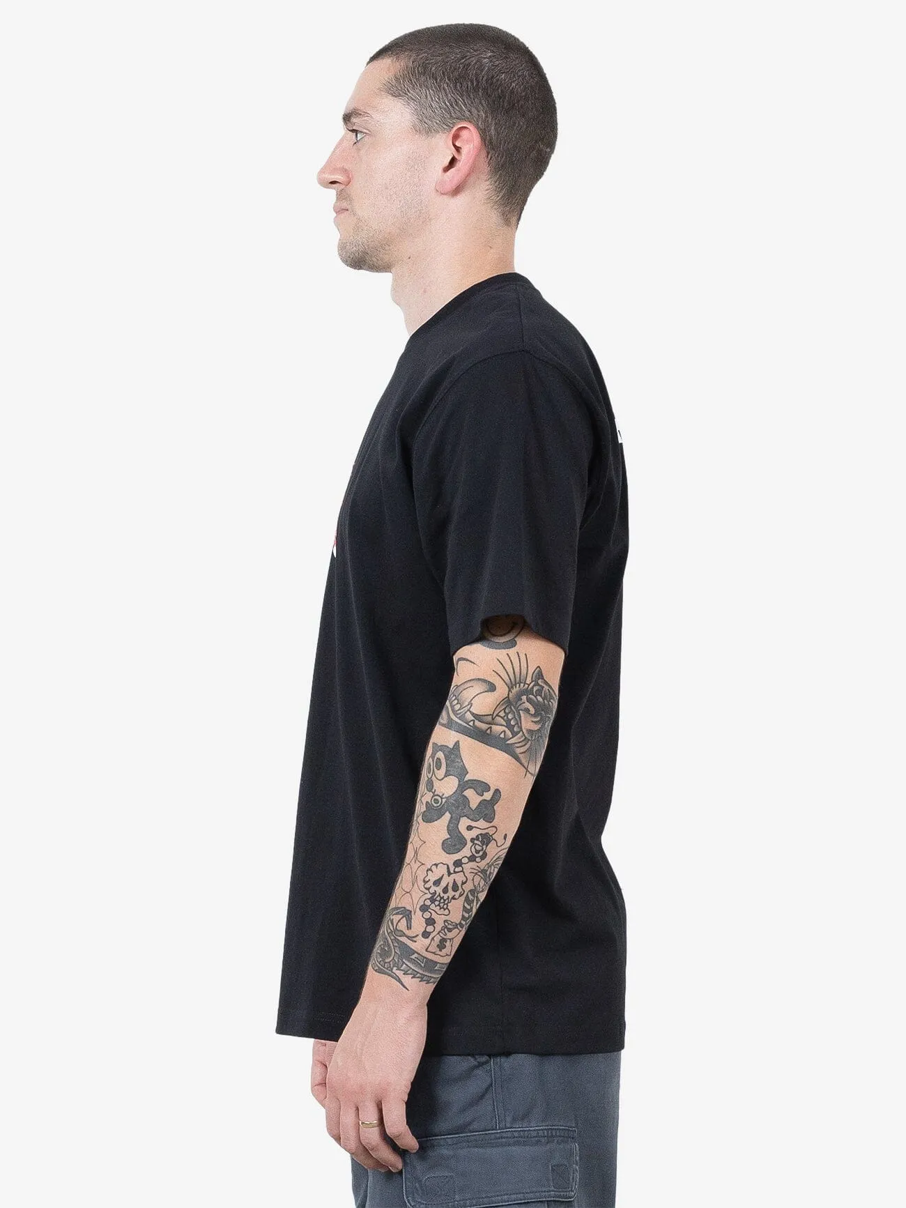 HYC Welded Oversize Fit Tee - Black
