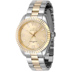 Invicta Women's Quartz Watch - Specialty Gold Tone Dial Two Tone Bracelet | 47472