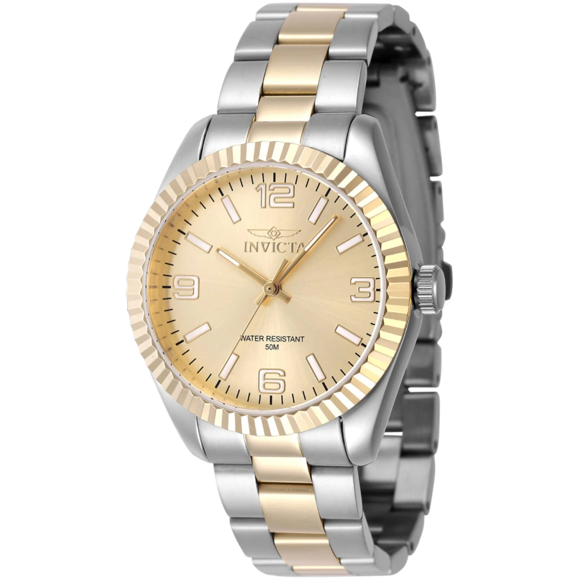 Invicta Women's Quartz Watch - Specialty Gold Tone Dial Two Tone Bracelet | 47472