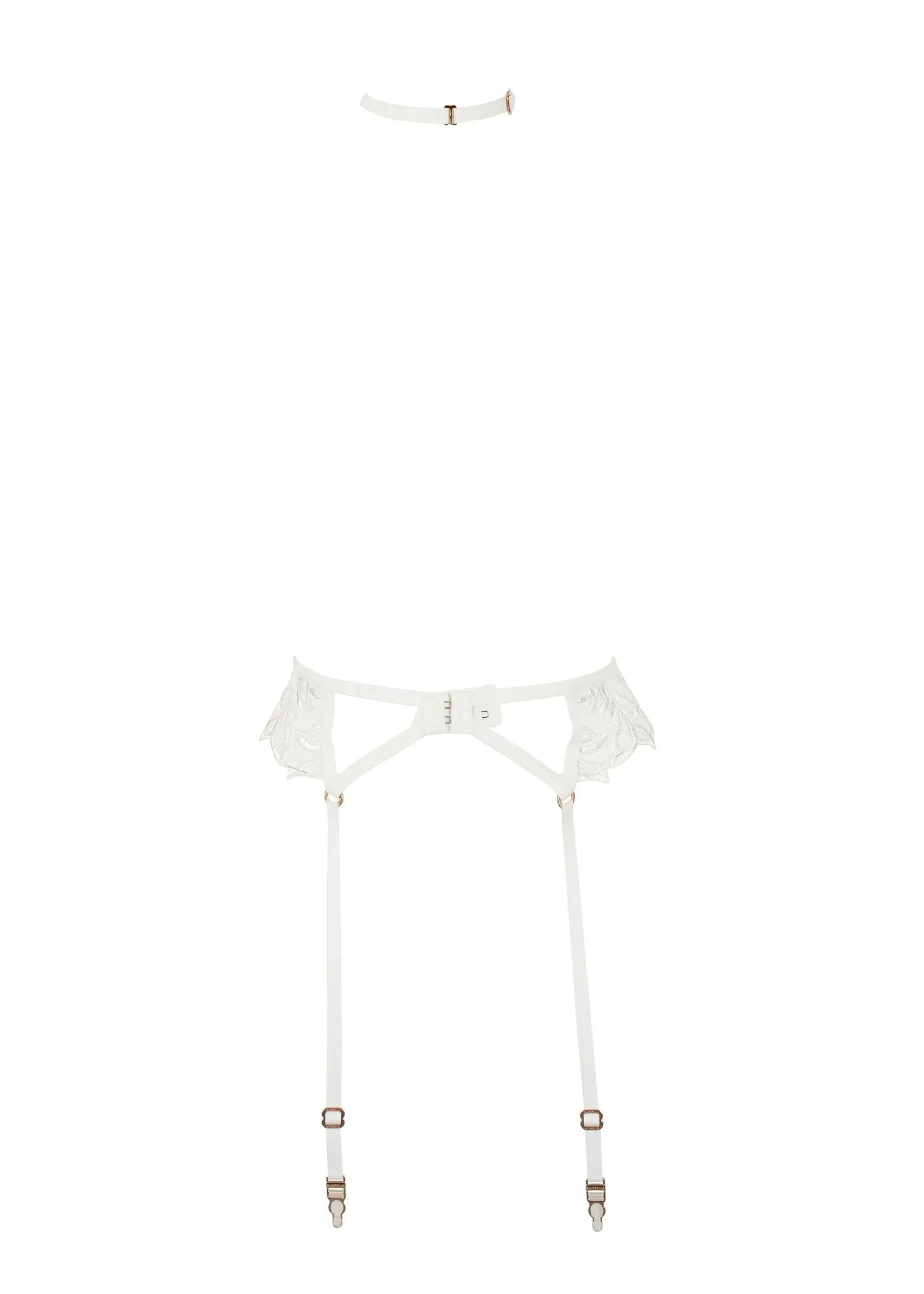 Isadora Suspender Harness (White)