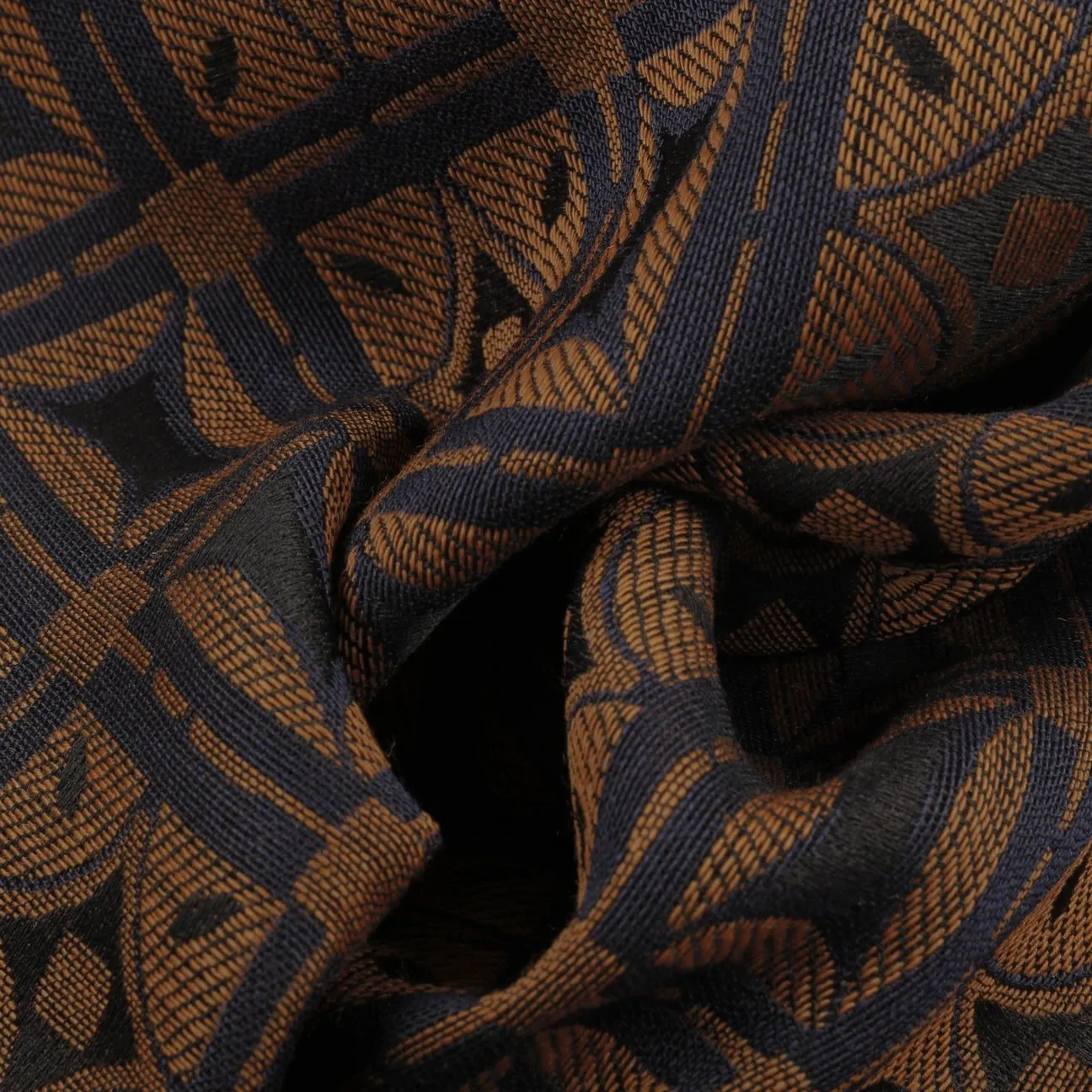 Jacquard Geometrics Cotton Scarf by Stetson