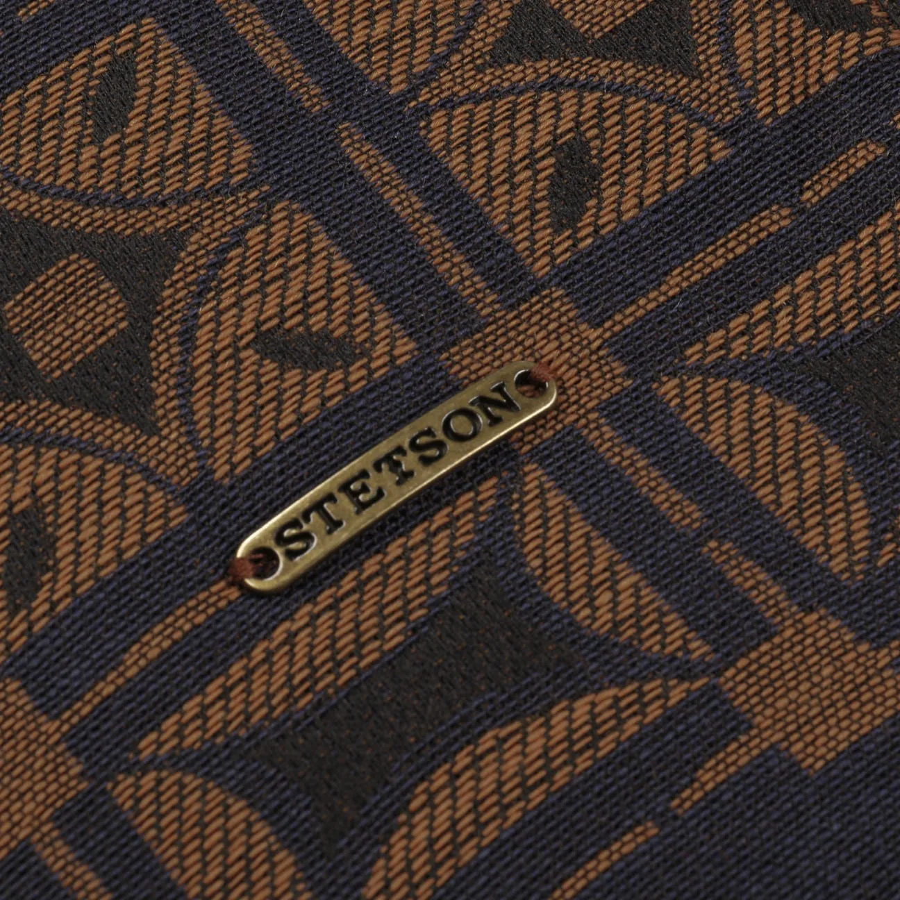 Jacquard Geometrics Cotton Scarf by Stetson