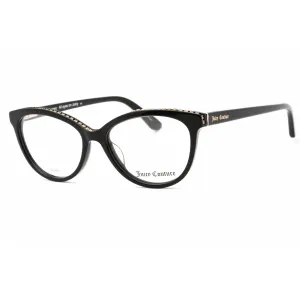 Juicy Couture Women's Eyeglasses - Black Cat Eye Full Rim Frame | Ju 180 0807 00