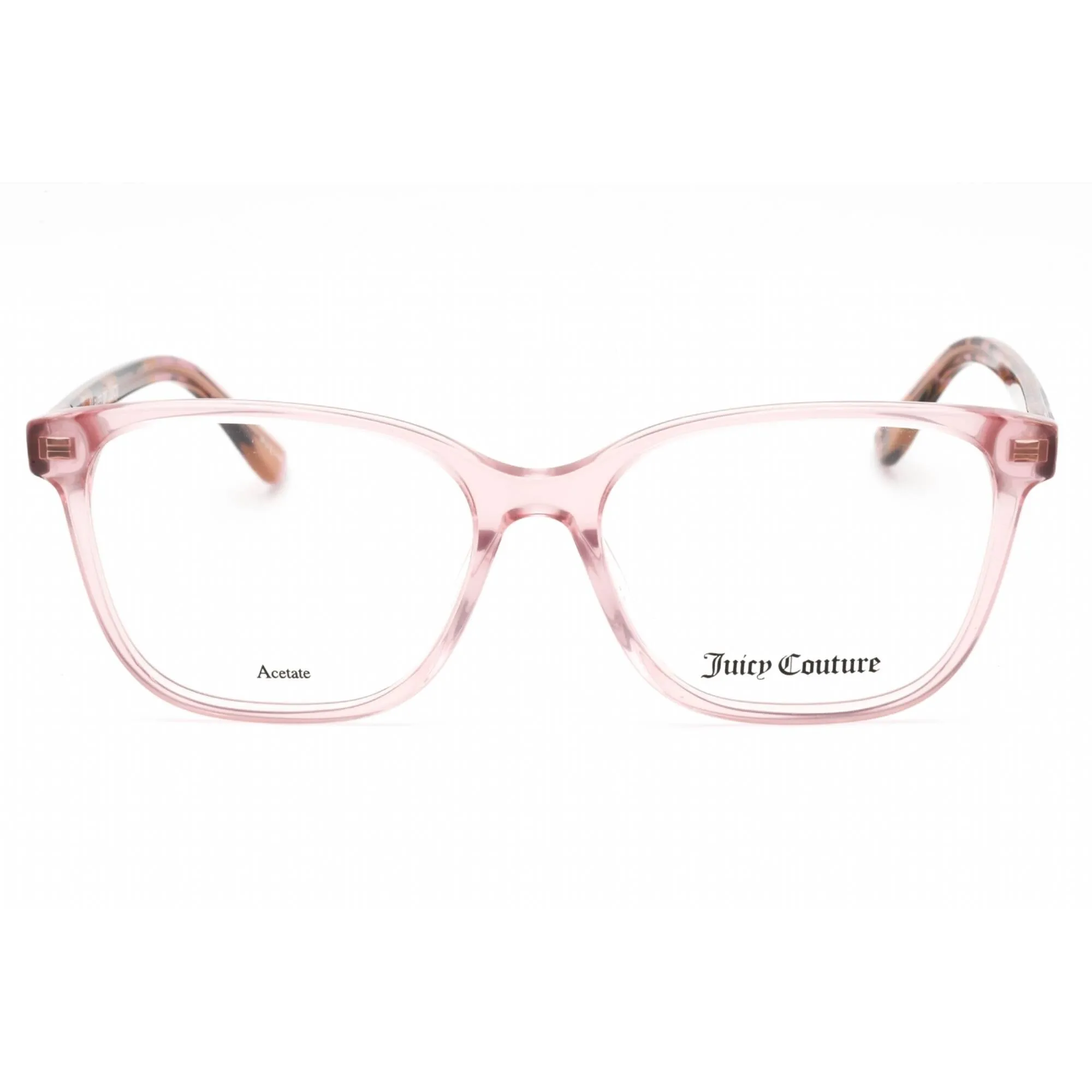 Juicy Couture Women's Eyeglasses - Crystal Pink Cat Eye Plastic Frame | JU 213 03DV 00