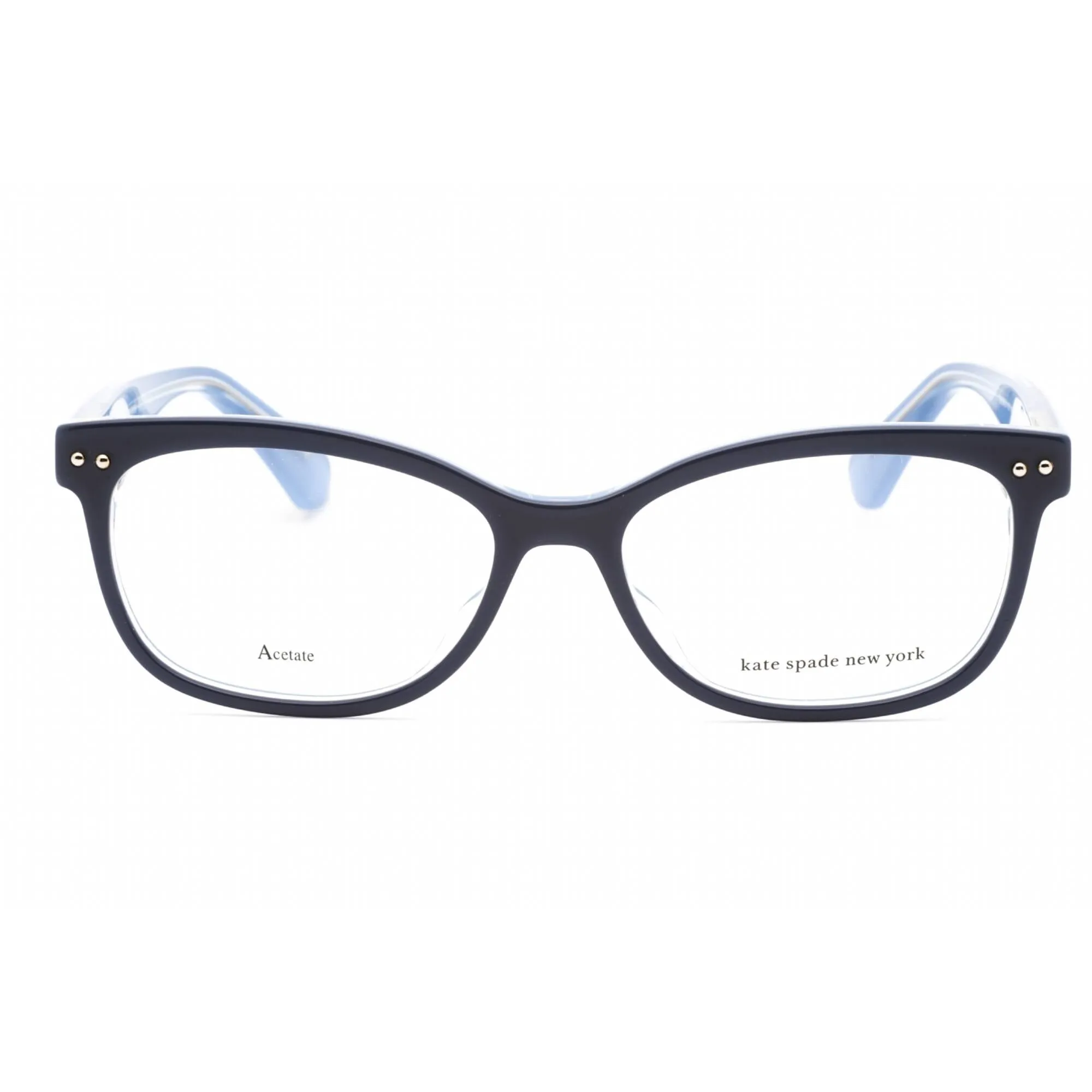Kate Spade Women's Eyeglasses - Blue Plastic Cat Eye Full Rim Frame | Bronwen 0PJP 00
