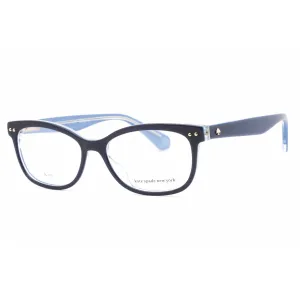 Kate Spade Women's Eyeglasses - Blue Plastic Cat Eye Full Rim Frame | Bronwen 0PJP 00