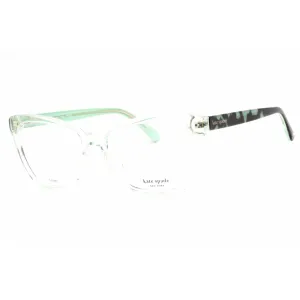 Kate Spade Women's Eyeglasses - Green Plastic Cat Eye Full Rim | CELESTINE 01ED 00