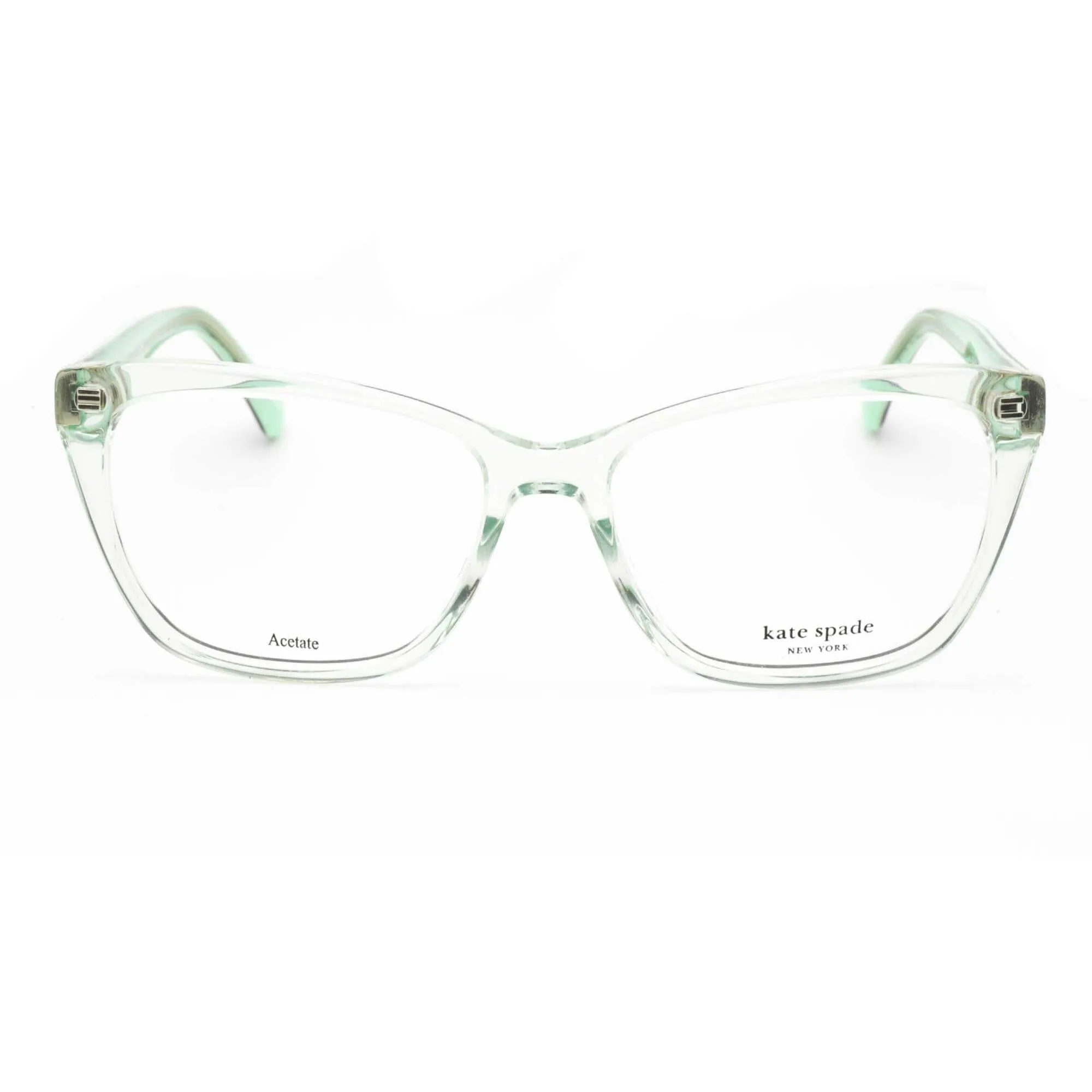 Kate Spade Women's Eyeglasses - Green Plastic Cat Eye Full Rim | CELESTINE 01ED 00