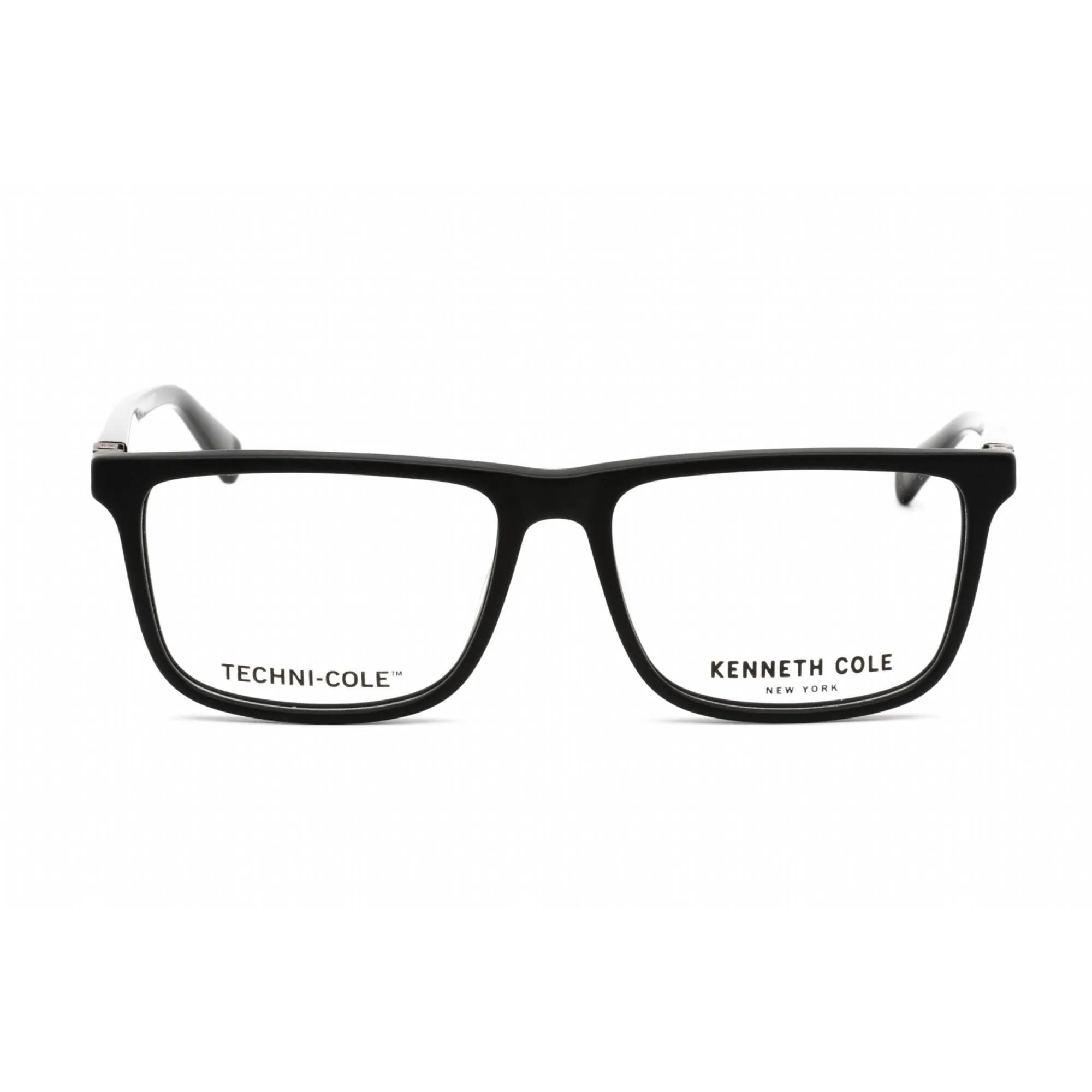 Kenneth Cole New York Women's Eyeglasses - Rectangular Matte Black Frame | KC0337 002