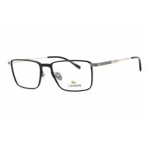Lacoste Women's Eyeglasses - Matte Black Rectangular Shape Metal Frame | L2285E 002