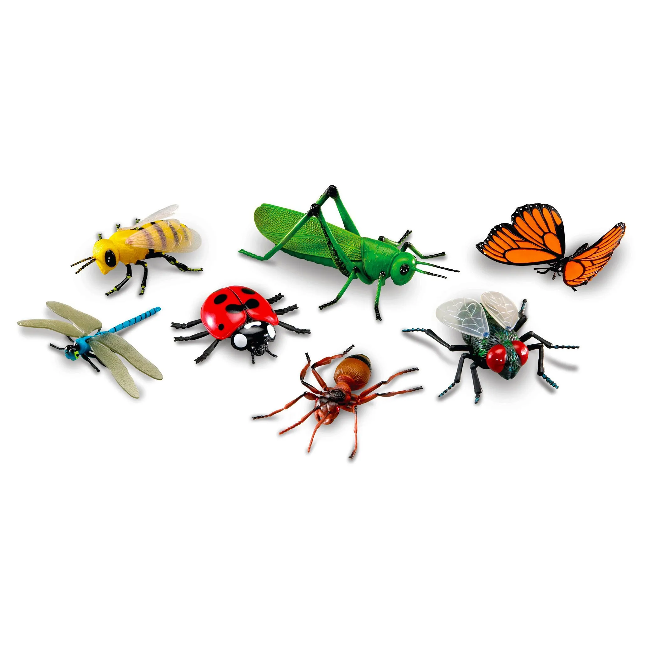 Learning Resources Jumbo Insects Playset - Vibrant 7-Piece Collection