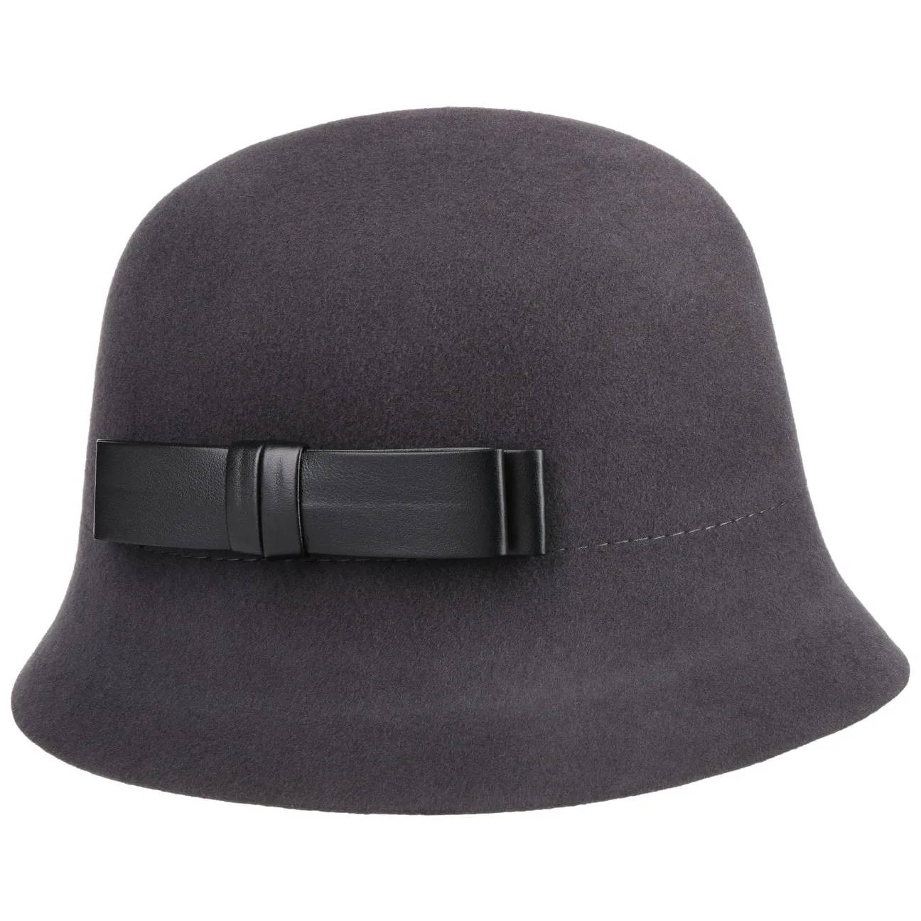 Lianda Cloche Wool Felt Hat by Lierys