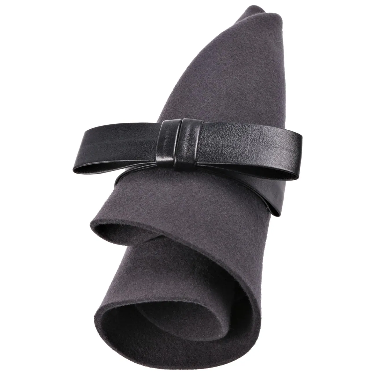 Lianda Cloche Wool Felt Hat by Lierys
