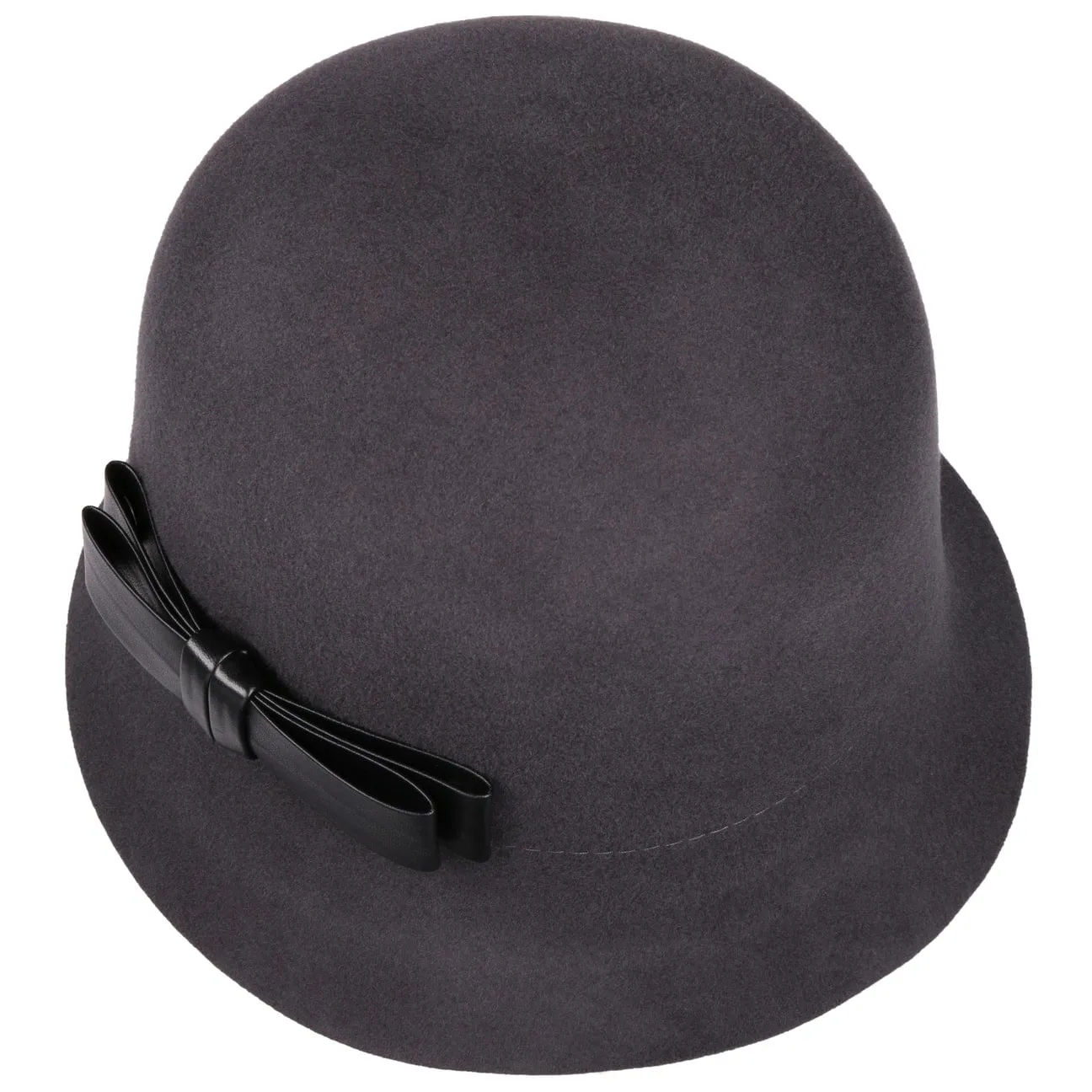 Lianda Cloche Wool Felt Hat by Lierys