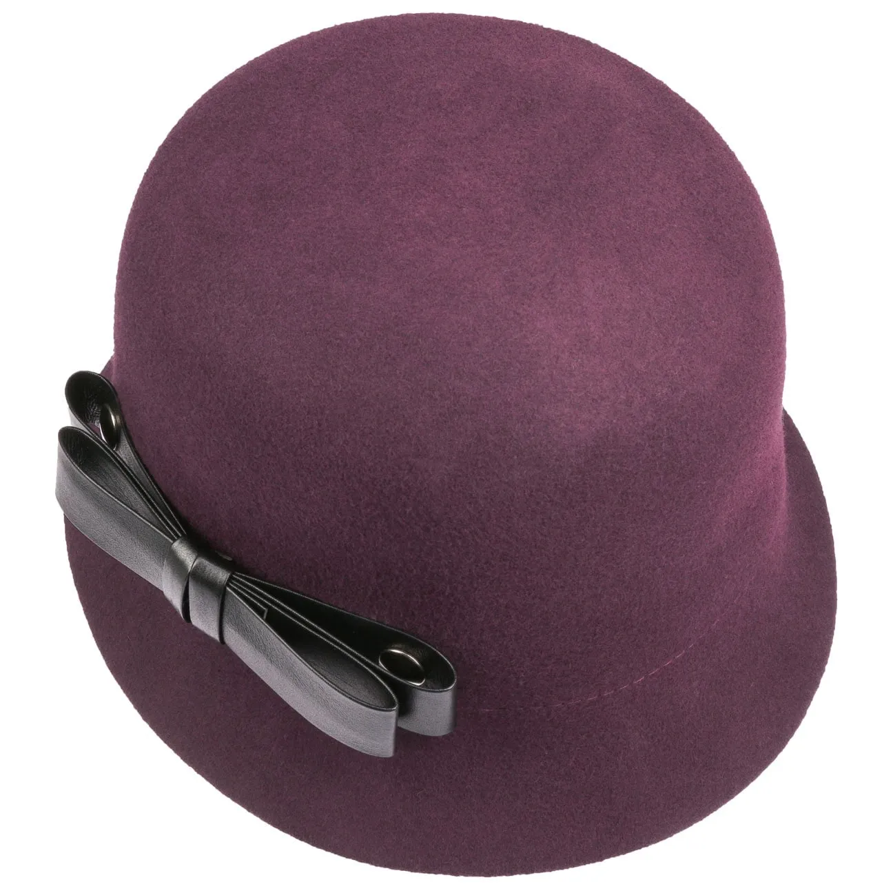 Lianda Cloche Wool Felt Hat by Lierys