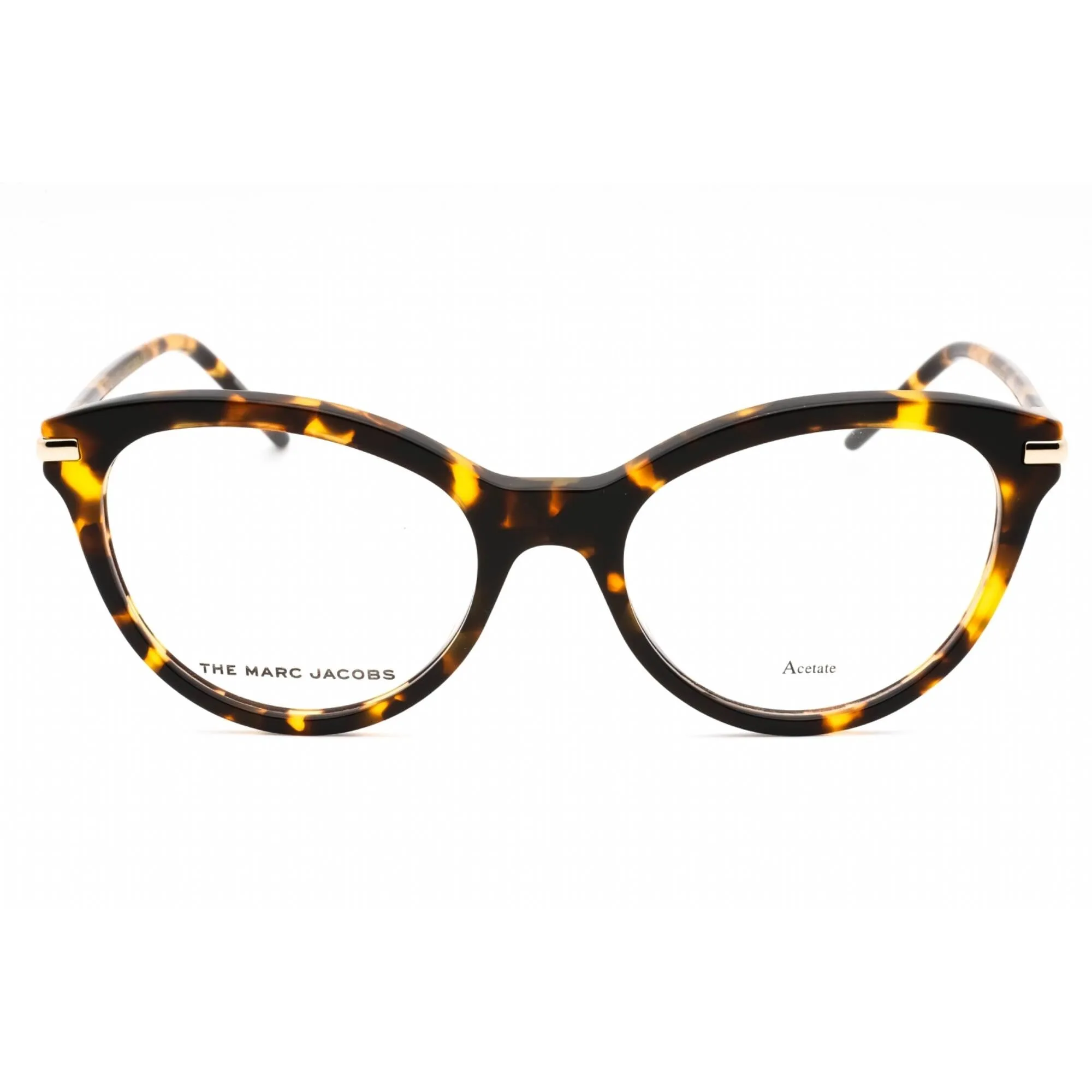 Marc Jacobs Women's Eyeglasses - Havana Plastic Cat Eye Full Rim Frame | MARC 617 086