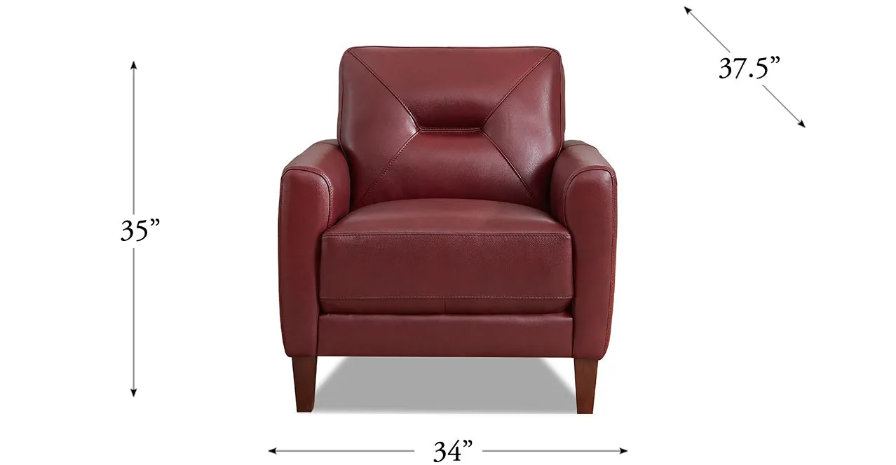 Mavis Leather Sofa Collection