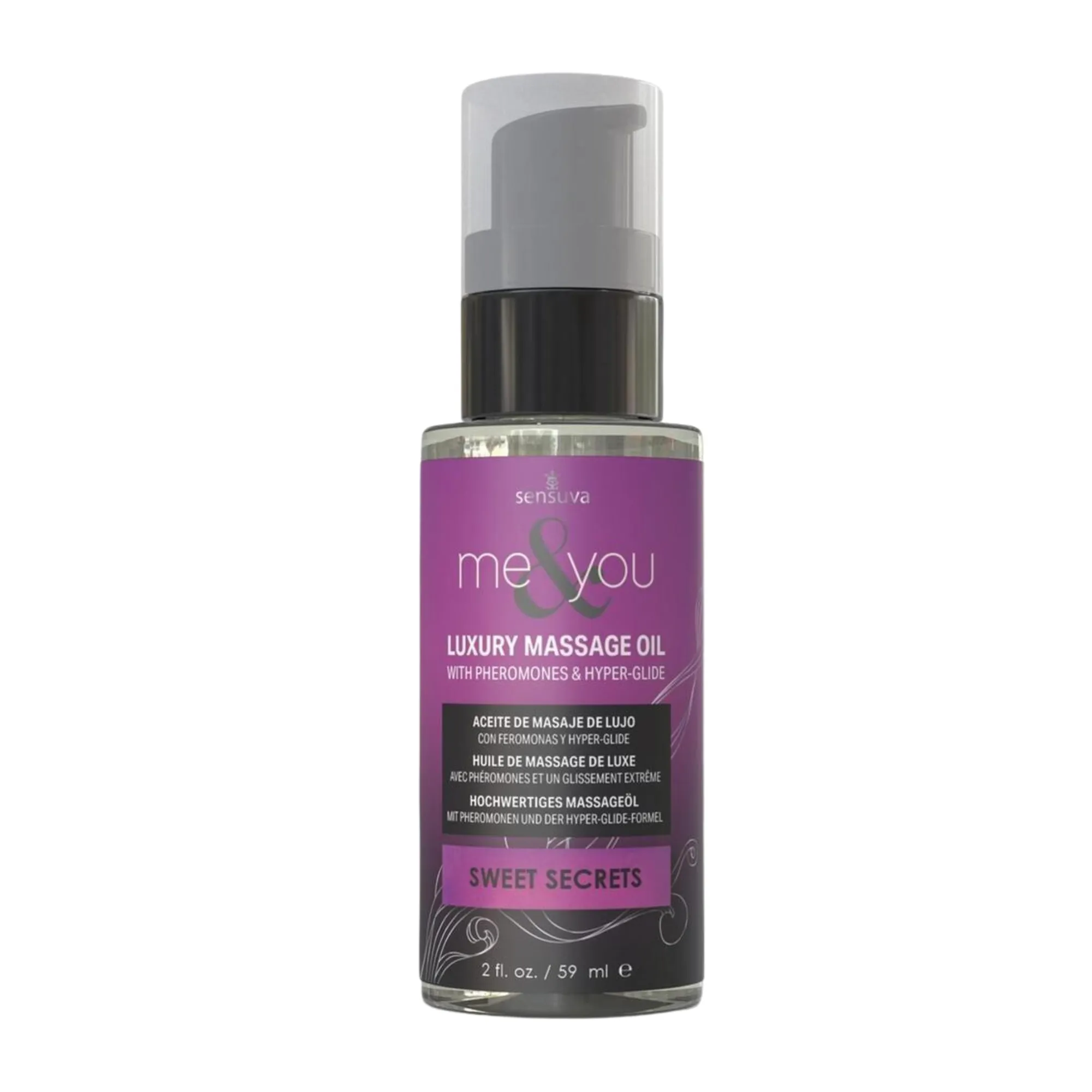 Me & You Pheromone Infused Luxury Massage Oil 2oz