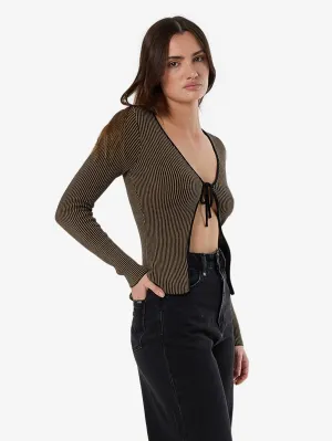 Natural Causes Reversible Knit Top - Clove