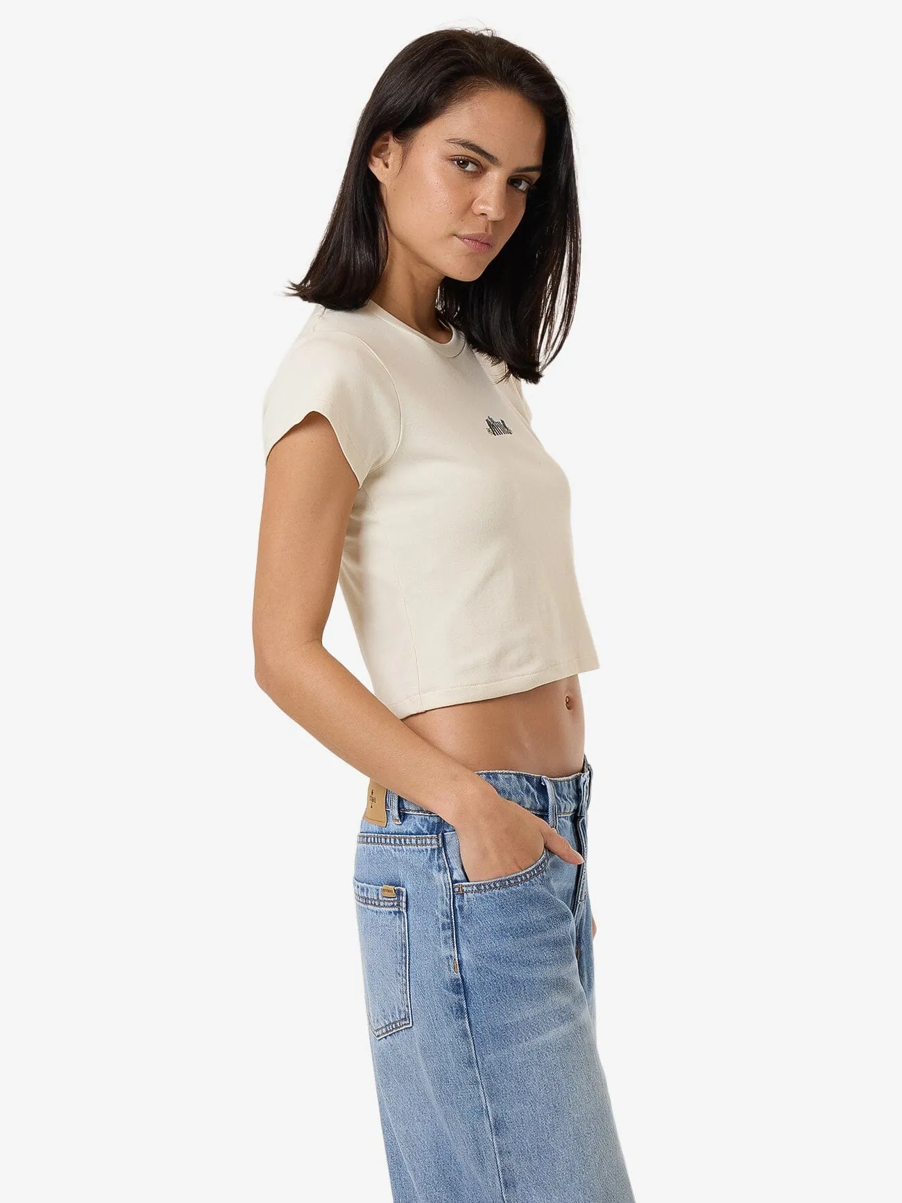 Natural Thrills Mini Tee - Heritage White