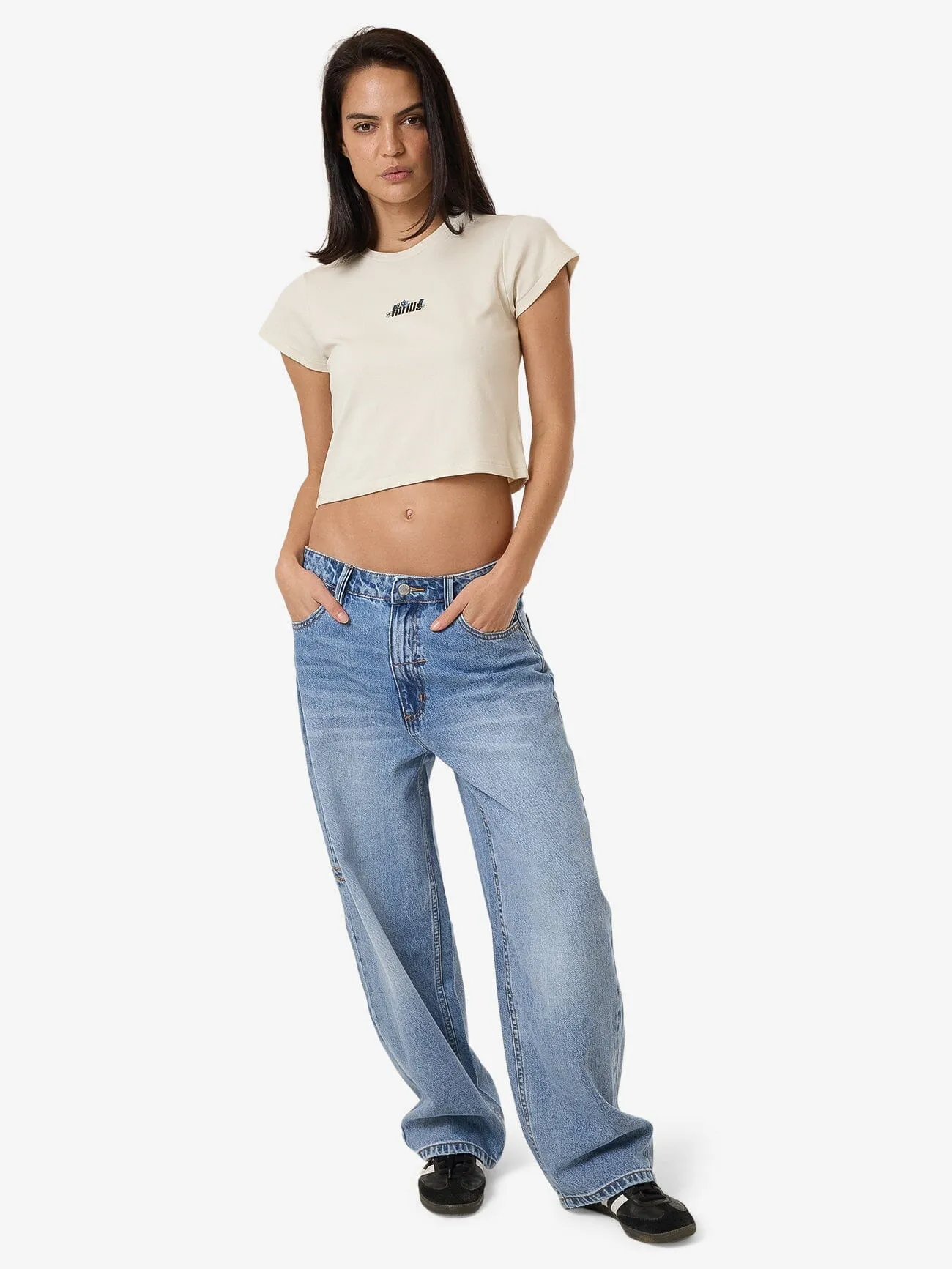 Natural Thrills Mini Tee - Heritage White