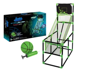 Neon Black My First Pop-A-Shot Basketball Game for Kids