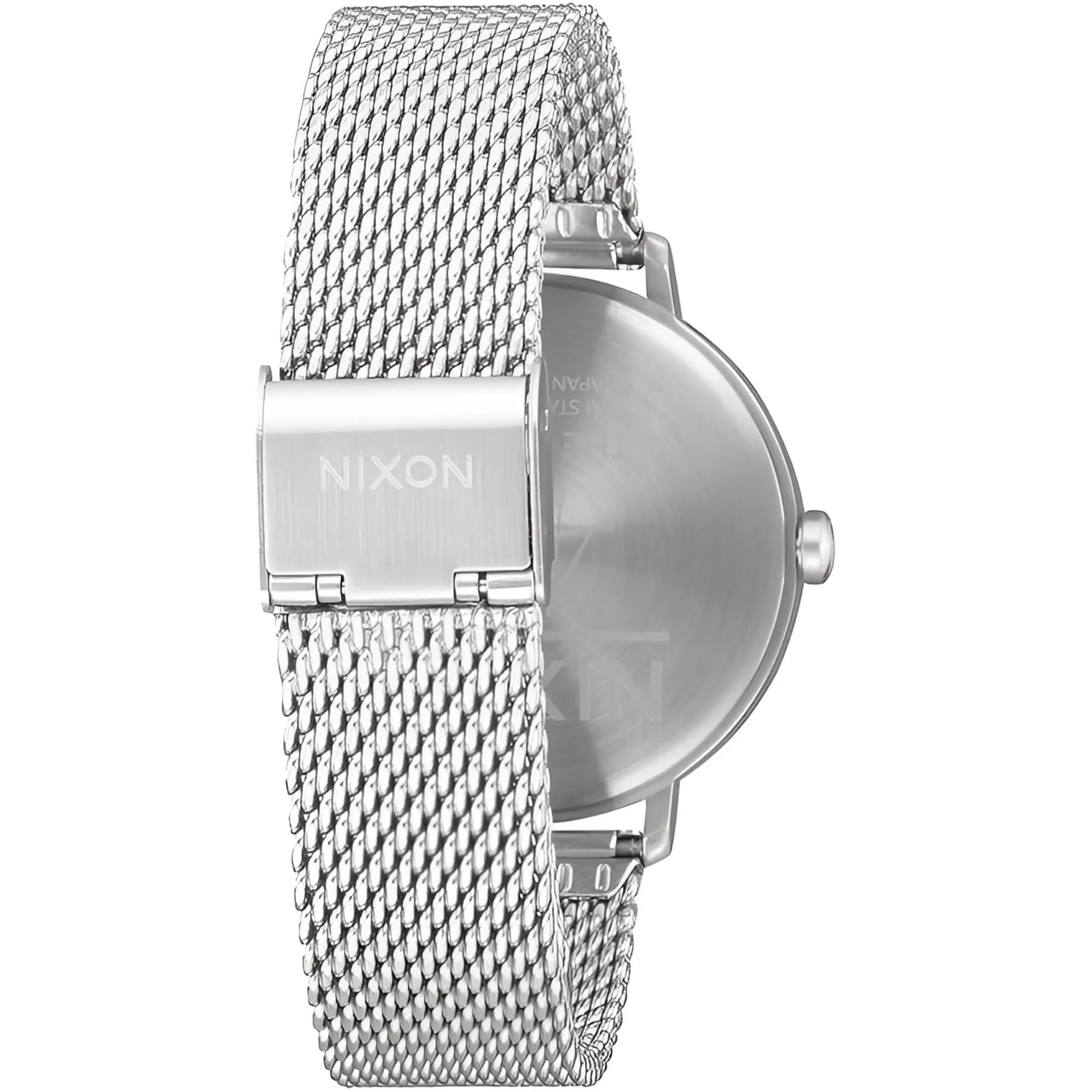 Nixon Women's Watch - Arrow Black Dial Silver Stainless Steel Bracelet | A1238-2971