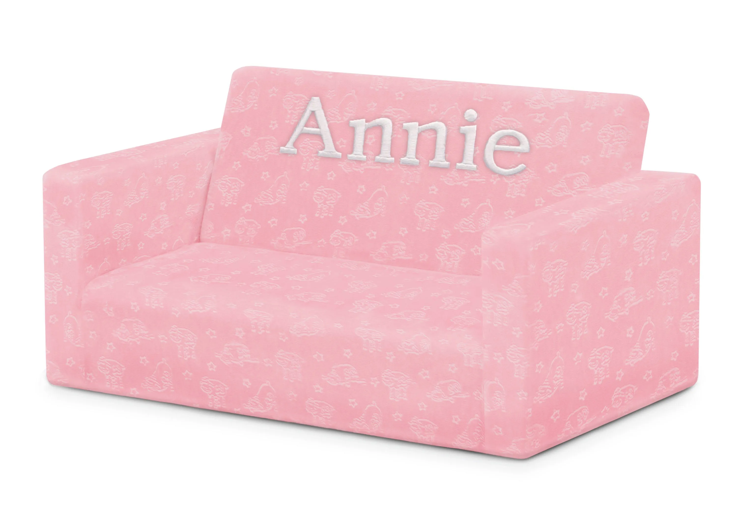 Personalized Perfect Sleeper Extra Wide Convertible Sofa To Lounger