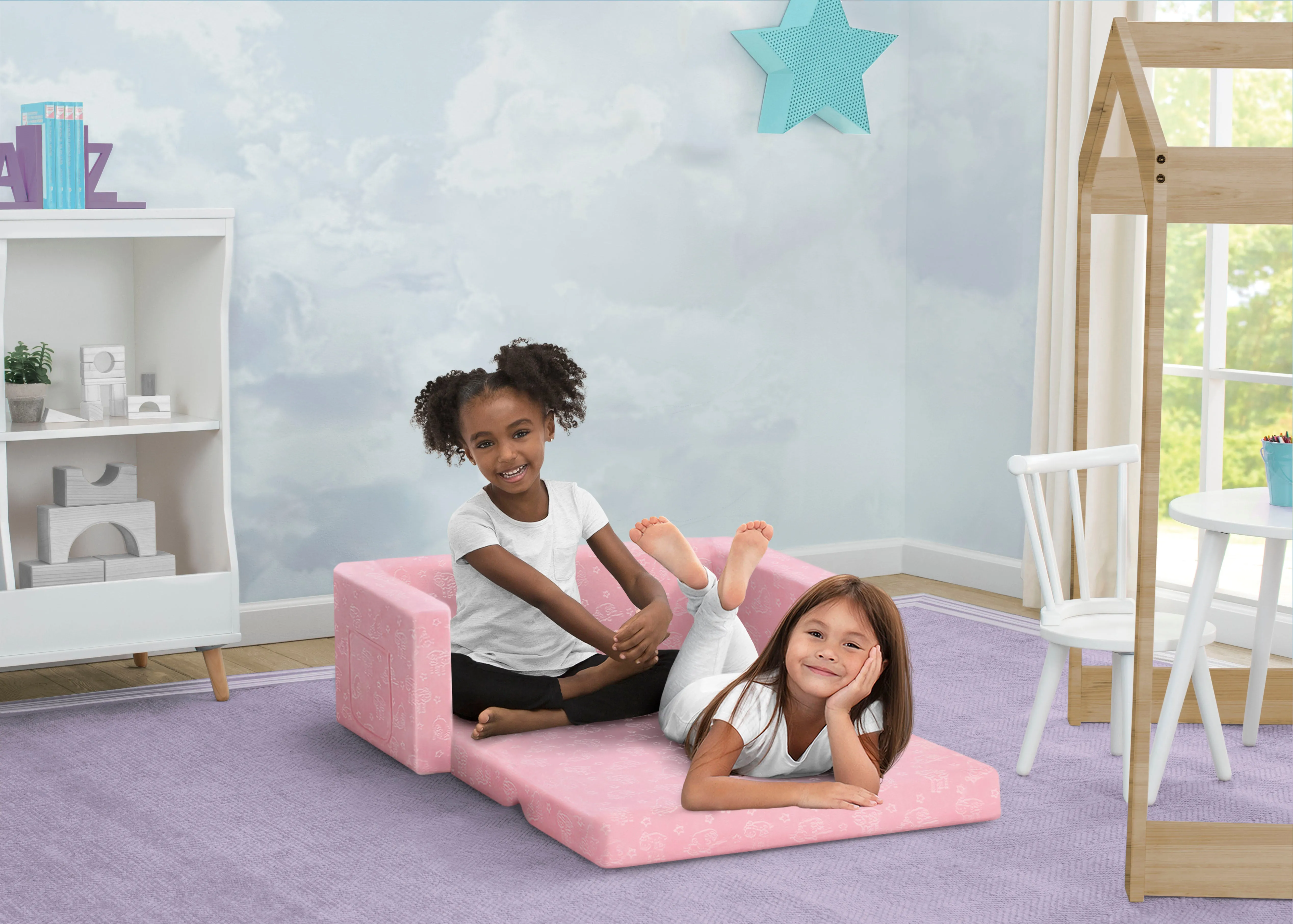 Personalized Perfect Sleeper Extra Wide Convertible Sofa To Lounger