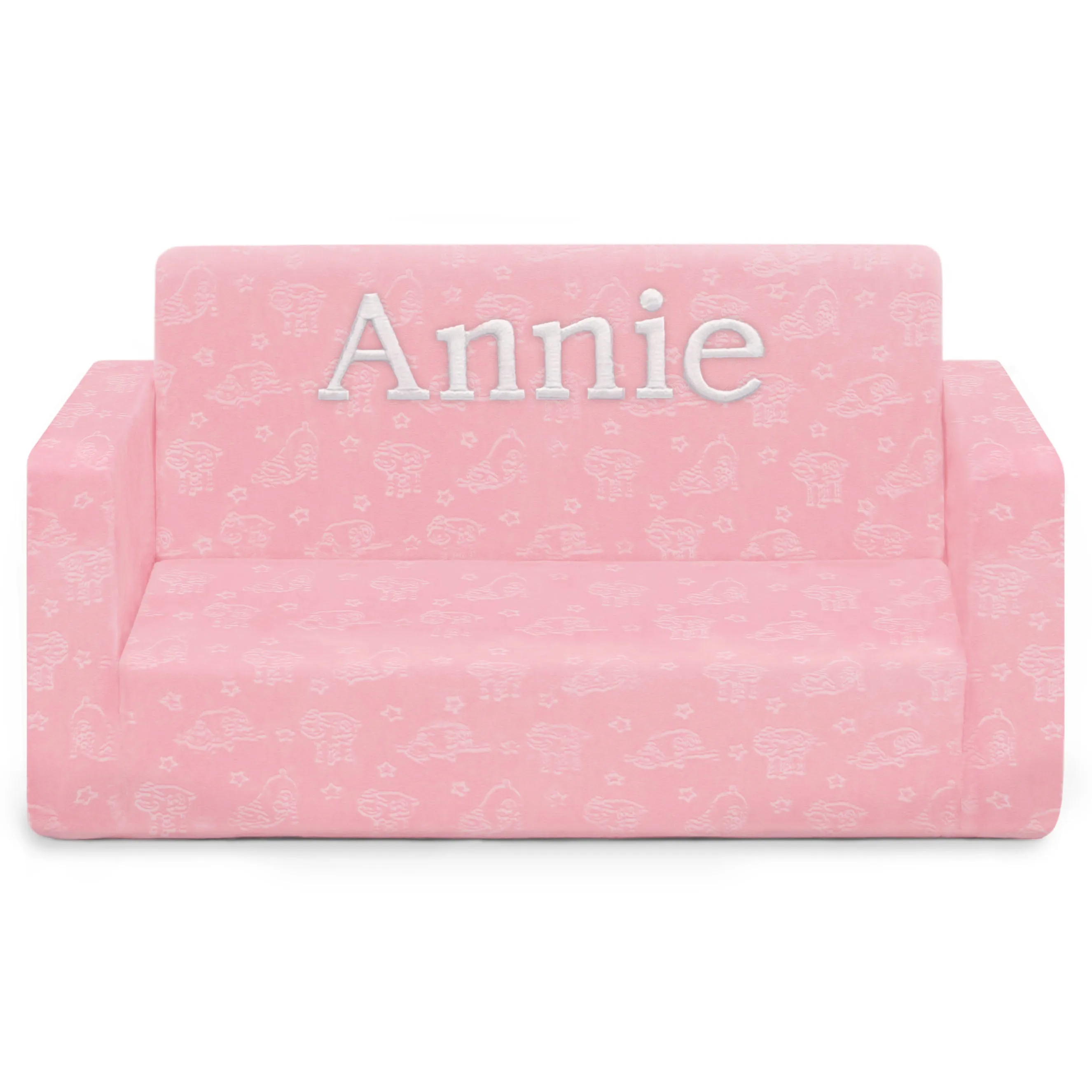 Personalized Perfect Sleeper Extra Wide Convertible Sofa To Lounger