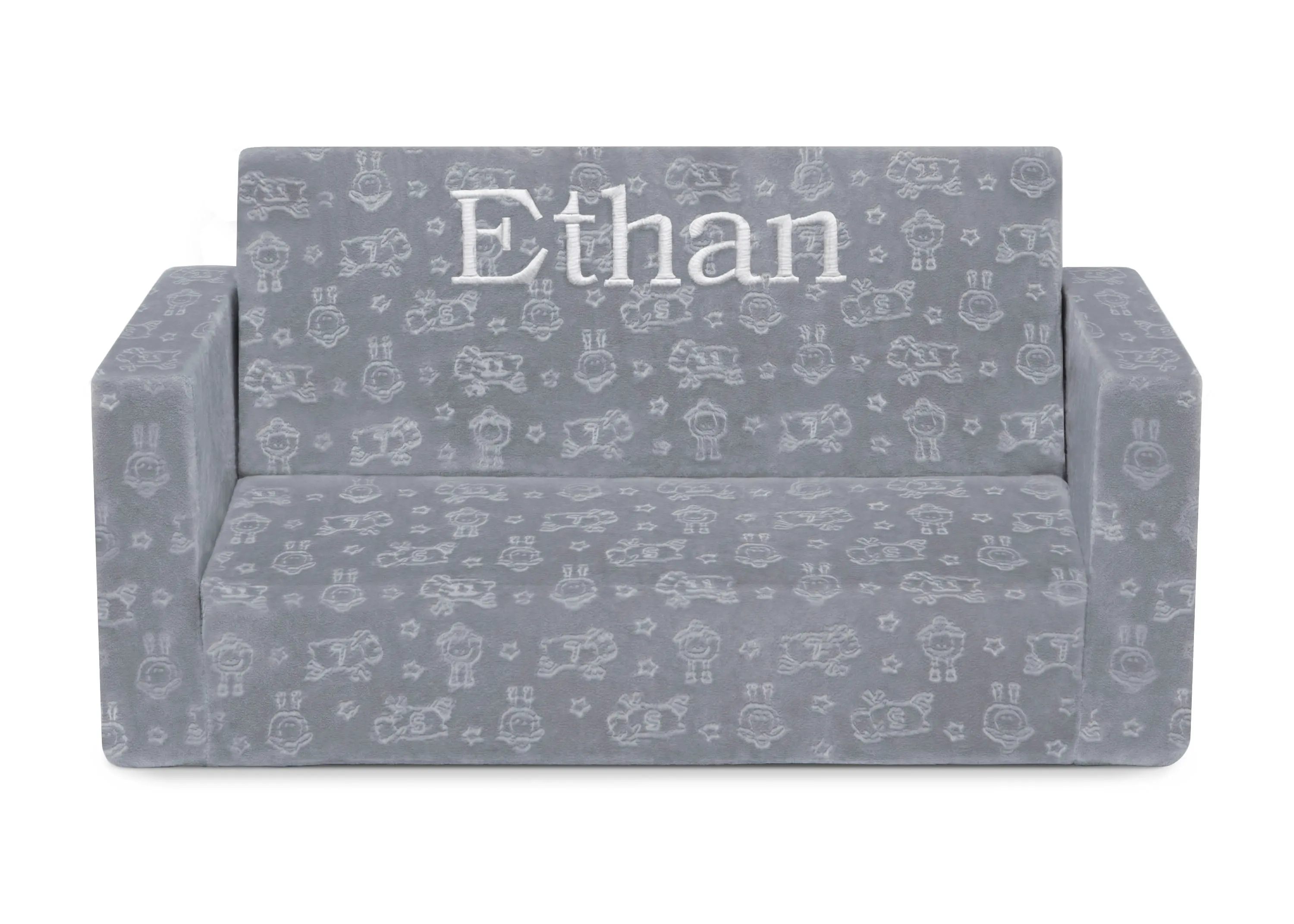 Personalized Perfect Sleeper Extra Wide Convertible Sofa To Lounger