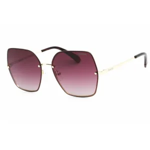 Polaroid Core Women's Sunglasses - Gold Rectangular Metal Frame | PLD 4091/S 0S9E JR