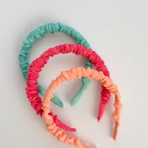 Preppy Vibes Airy Ruched Headband