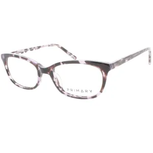 Primary Women's Eyeglasses - Demo Lens Cat Eye Full Rim Frame | 1063 LILAC TORTOISE