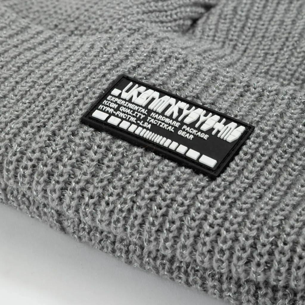 Reflective Fisherman Beanie // Gray