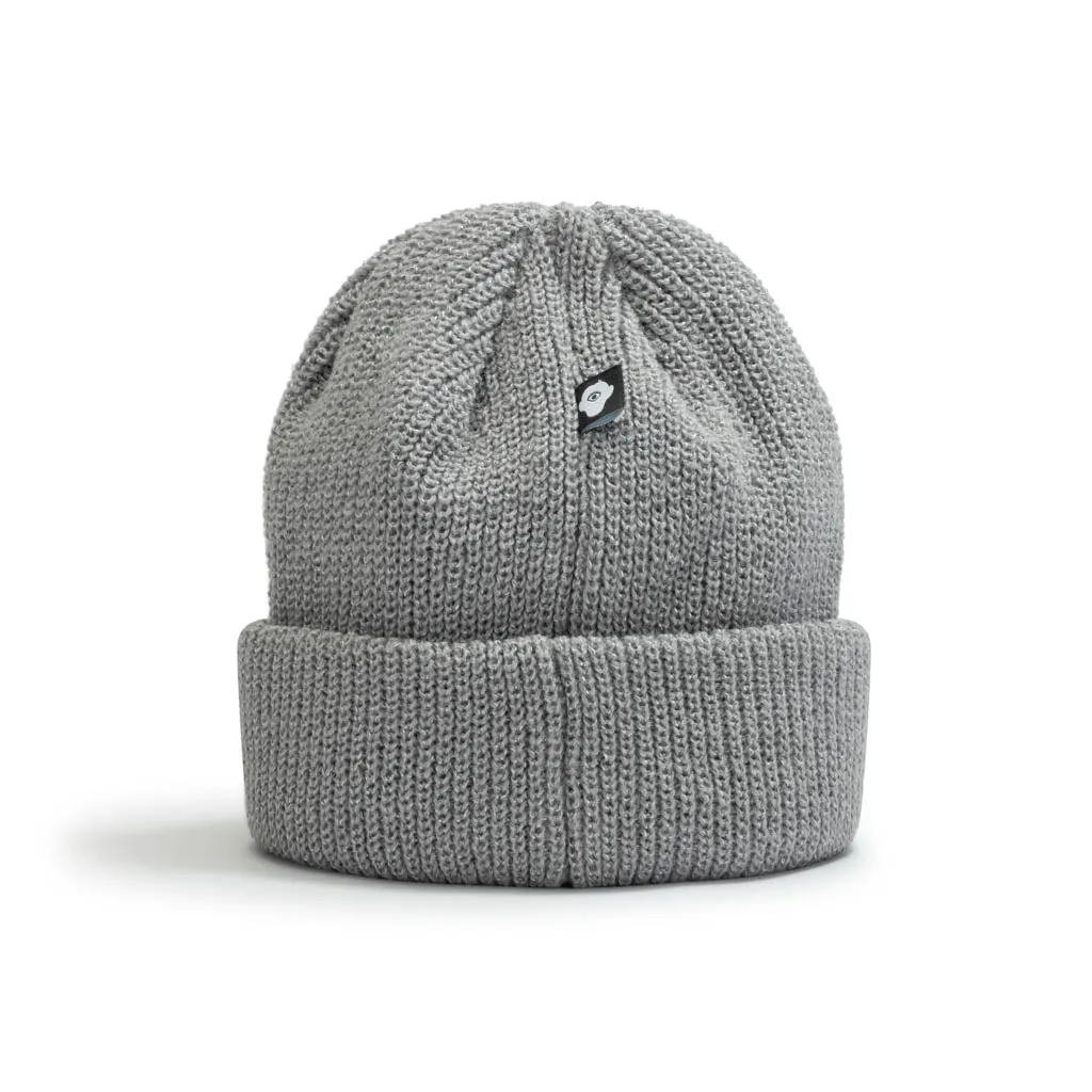 Reflective Fisherman Beanie // Gray