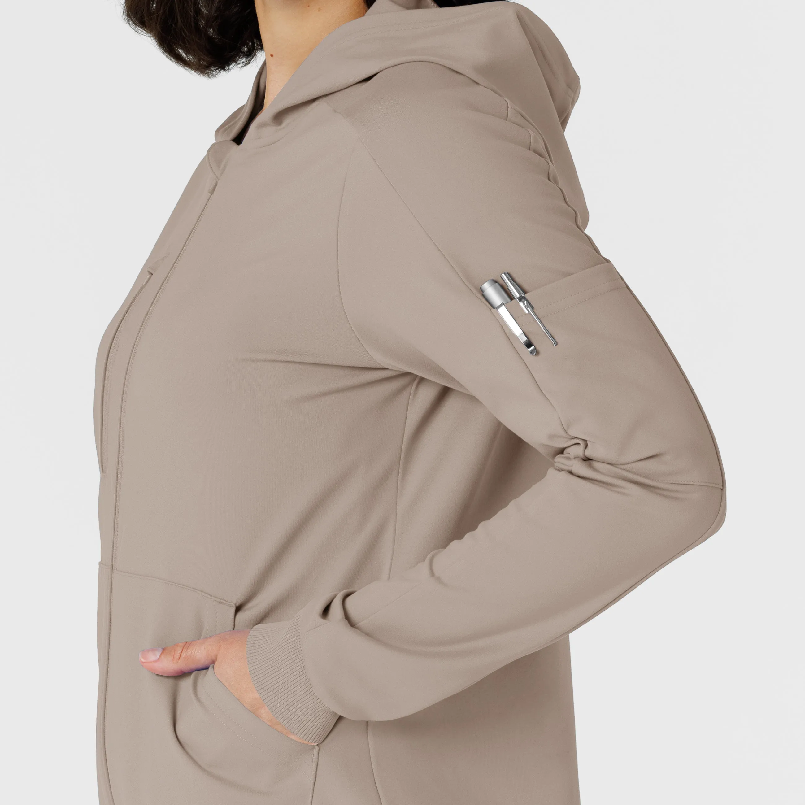 RENEW Knit Women’s Zip Hoodie - Haze