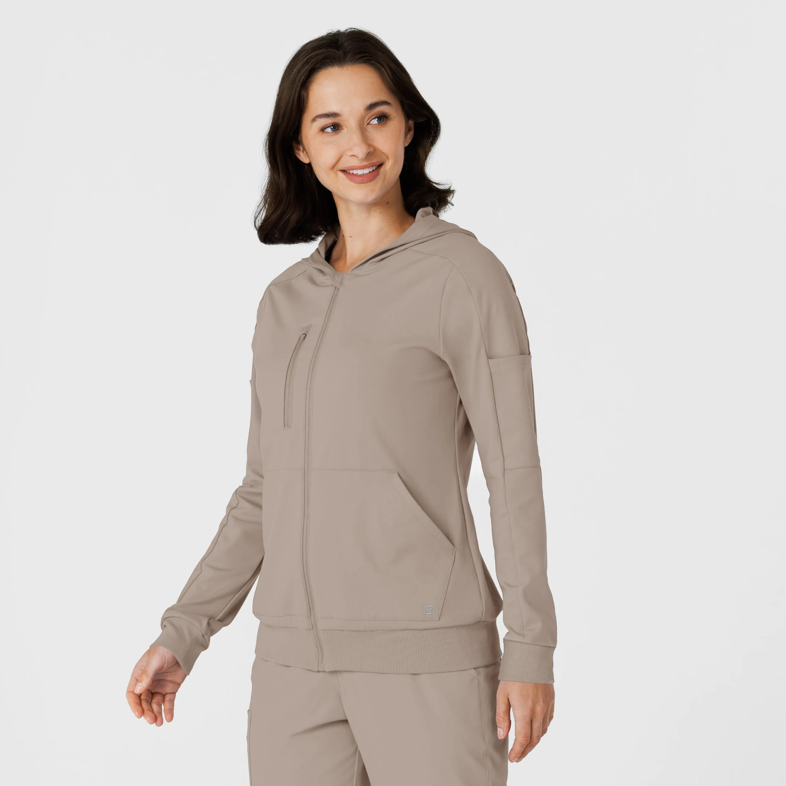 RENEW Knit Women’s Zip Hoodie - Haze