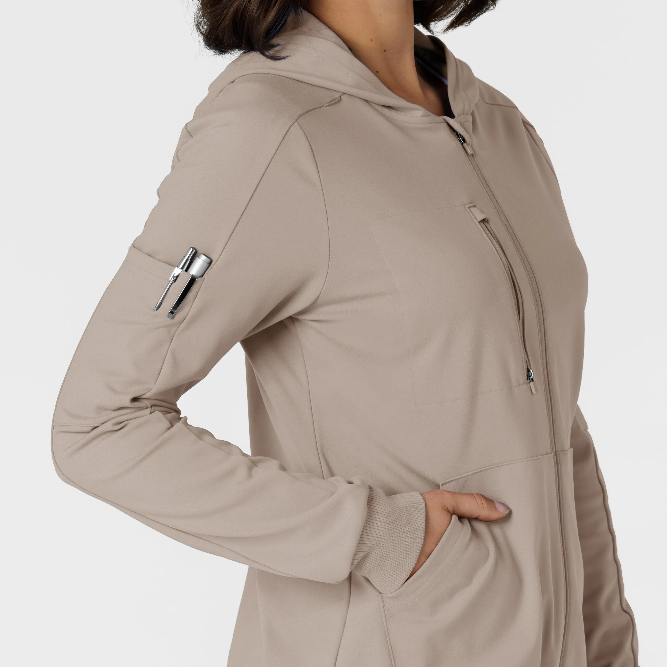 RENEW Knit Women’s Zip Hoodie - Haze