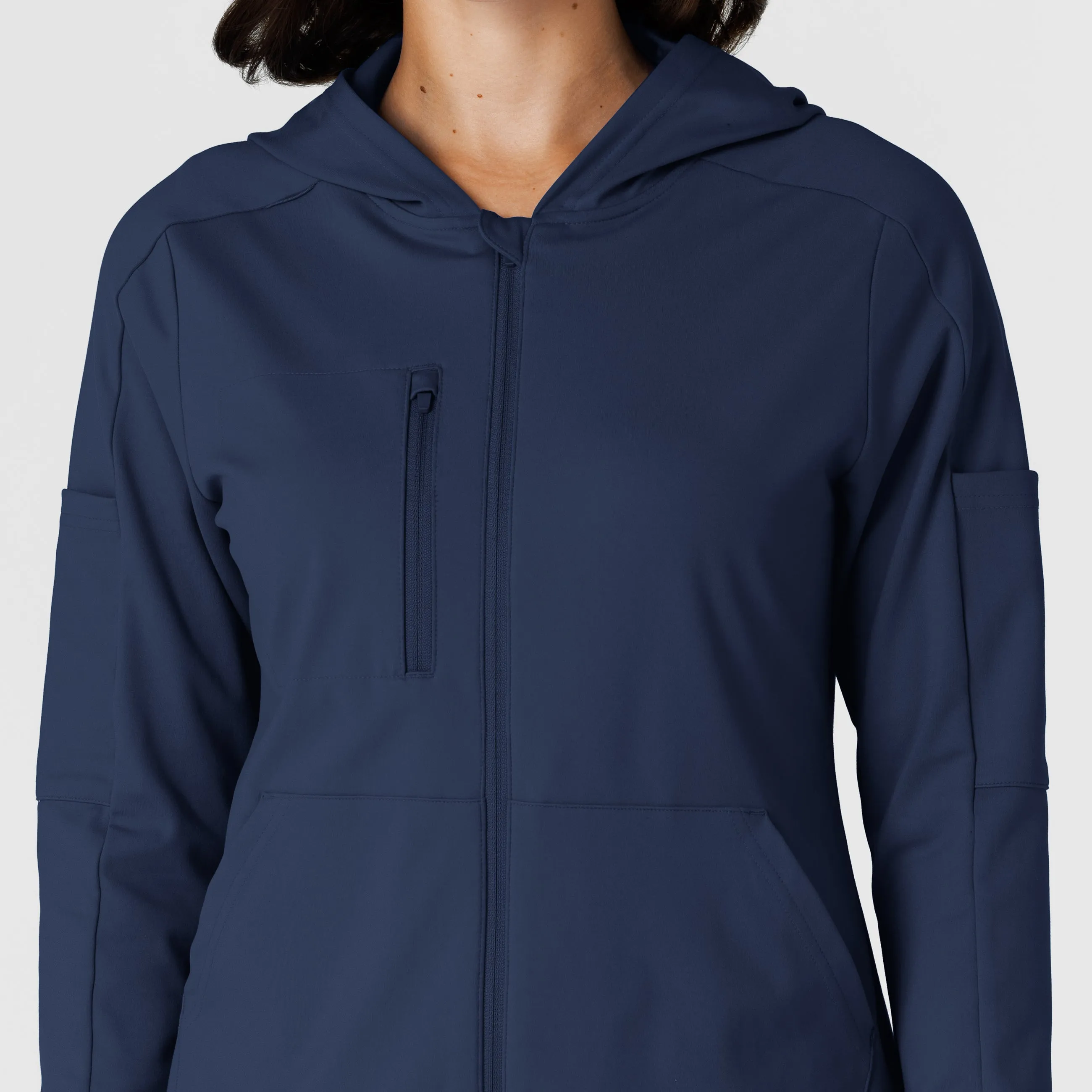 RENEW Knit Women’s Zip Hoodie - Navy