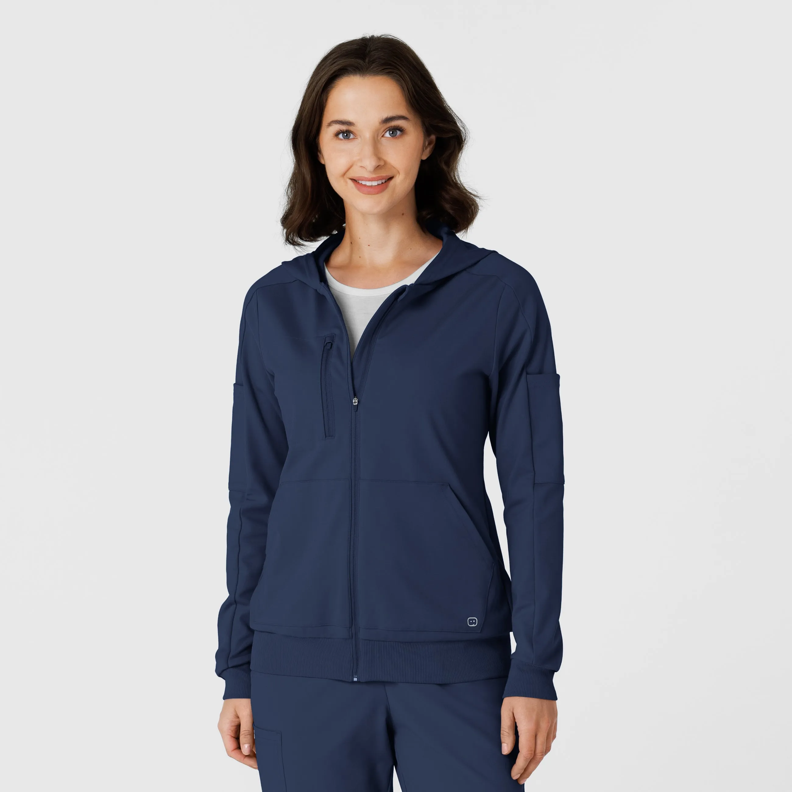 RENEW Knit Women’s Zip Hoodie - Navy